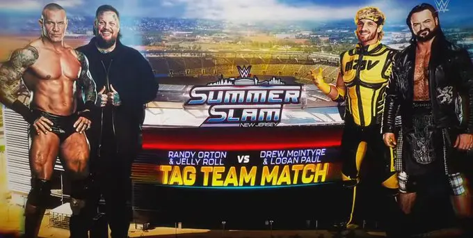RK-Roll Officially Forms: Randy Orton Teams With Jelly Roll Against Logan Paul & Drew McIntyre At SummerSlam