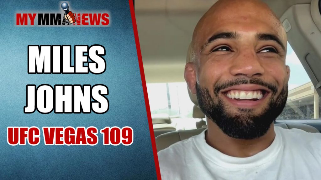 Miles Johns signed new four-fight UFC contract ahead of Jean Matsumoto fight on Aug. 9