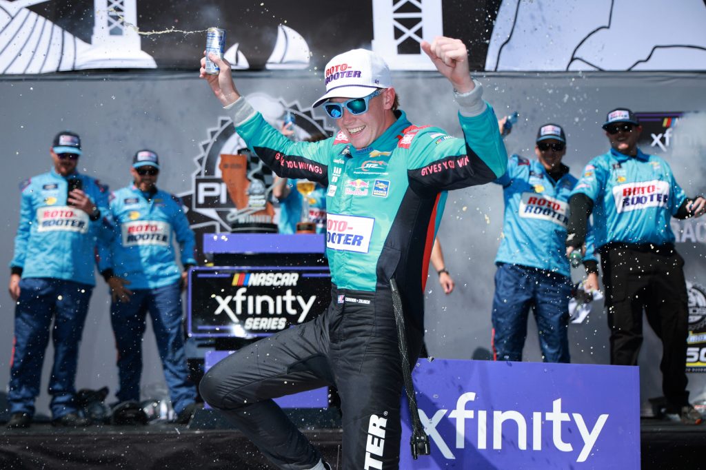 RECAP: Connor Zilisch Prevails for a Thrilling NASCAR Xfinity Series Victory at Sonoma