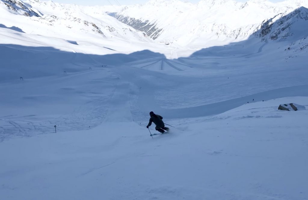 Skiing Austria’s Steepest Slope (47° Incline)