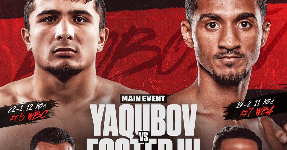 Yaqubov vs Foster headlines Aug. 15 ProBox show