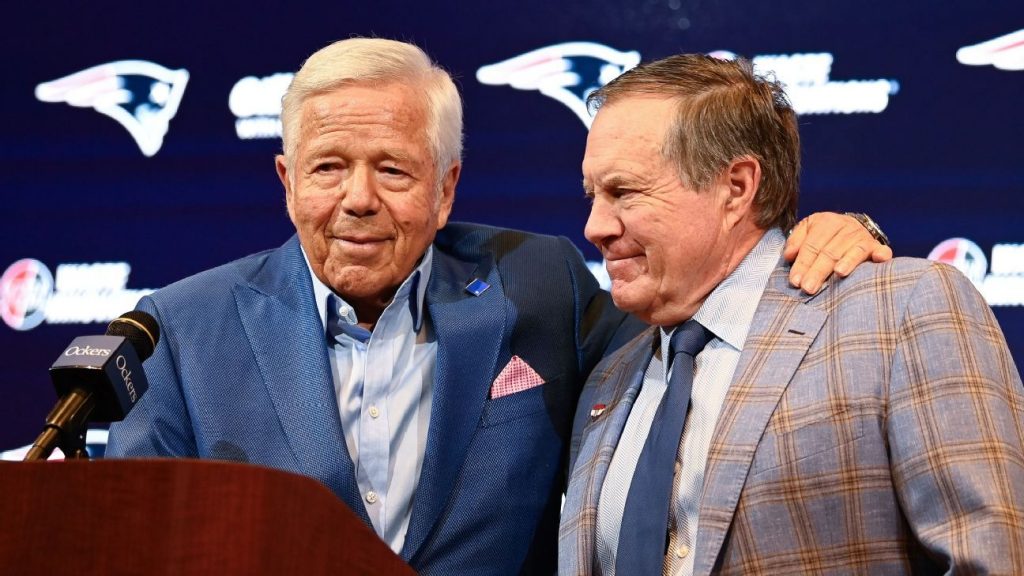 Belichick pushes back on Kraft: Pats job 'big risk' Belichick pushes back on Kraft: Pats job 'big risk'