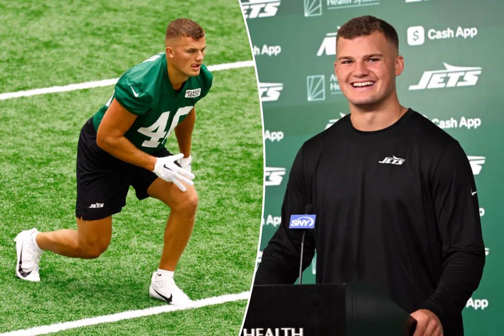 Jets sign second-round draft pick Mason Taylor as NFL dominoes begin to fall Jets sign second-round draft pick Mason Taylor as NFL dominoes begin to fall