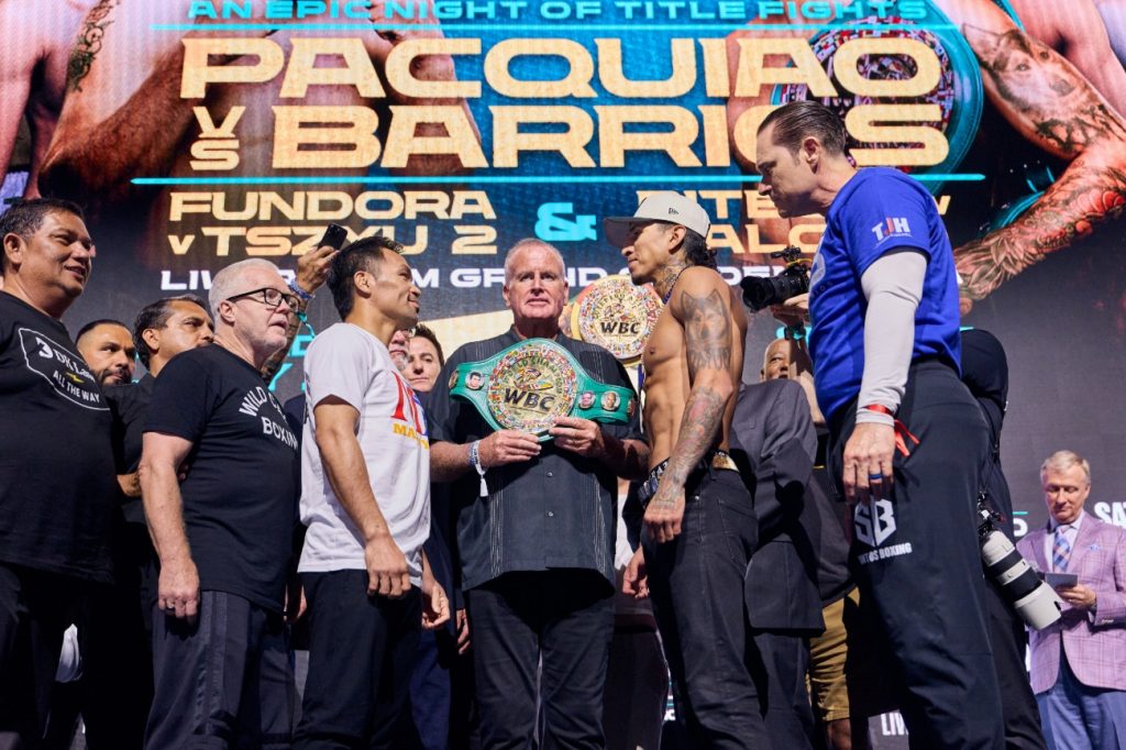 Prime Video PPV Weights: Pacquiao-Barrios and Fundora-Tszyu – For Saturday Prime Video PPV Weights: Pacquiao-Barrios and Fundora-Tszyu – For Saturday