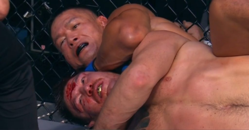 Costello Van Steenis Sleeps Johnny Eblen with 10 Second Left on the Clock to Win Middleweight Gold – PFL Africa 1 Highlights