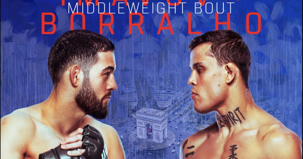UFC Paris Poster For ‘Imavov vs. Borralho’