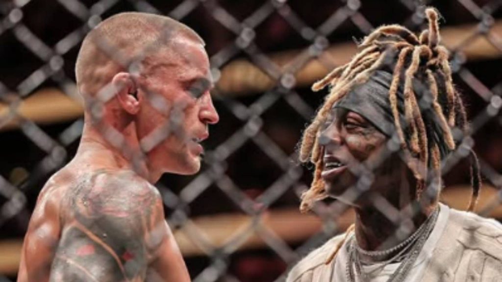 Lil Wayne supports Dustin Poirier's epic retirement, straps belt on Max Holloway