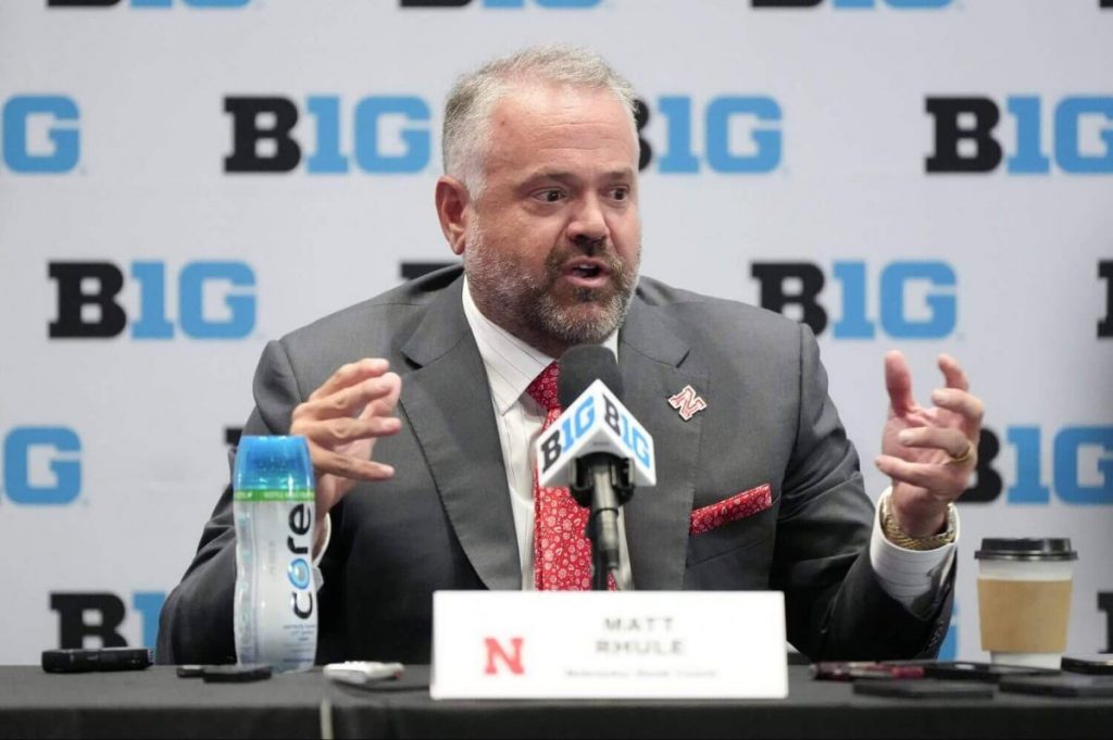 Nebraska's Matt Rhule defends Scott Frost over comment that coaching Huskers was 'wrong job'