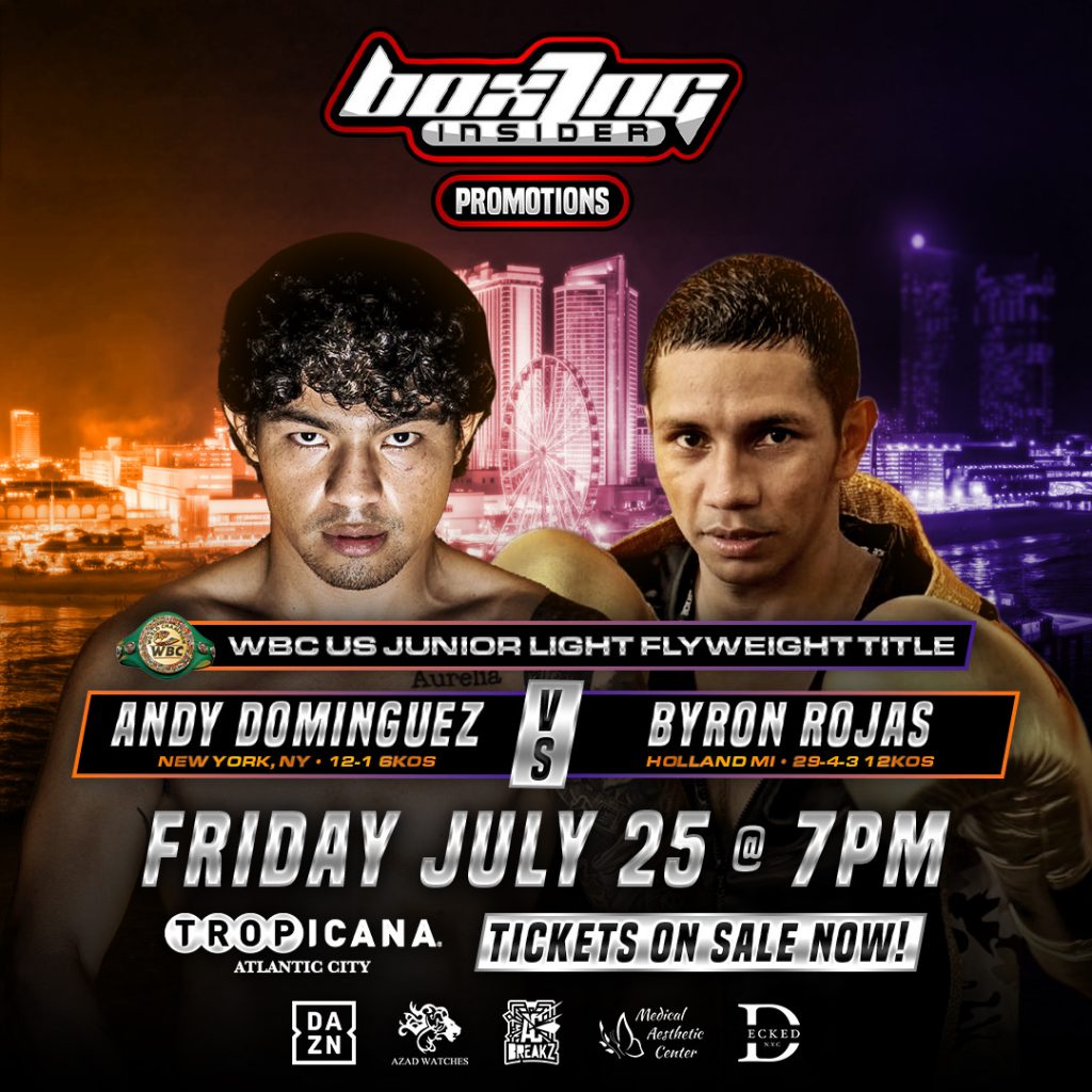 Fri Night Boxing Returns to Tropicana Atlantic City – July 25 Event Fri Night Boxing Returns to Tropicana Atlantic City – July 25 Event