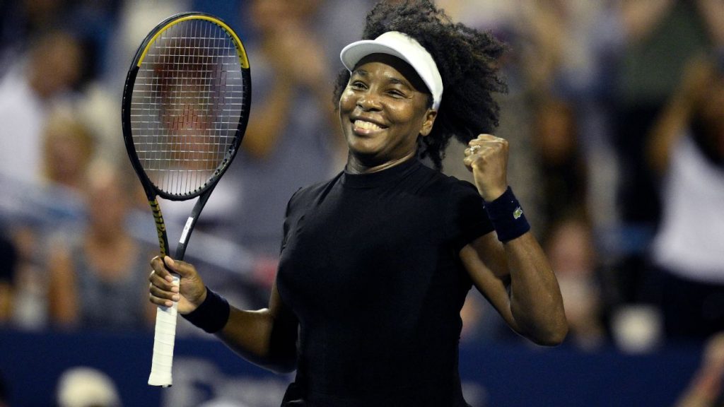 Venus, 45, wins DC match; oldest since Navratilova