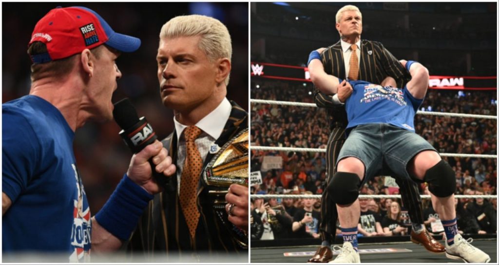 John Cena & Cody Rhodes Had 'Behind the Scenes Disagreement' Before WWE Feud John Cena & Cody Rhodes Had 'Behind the Scenes Disagreement' Before WWE Feud