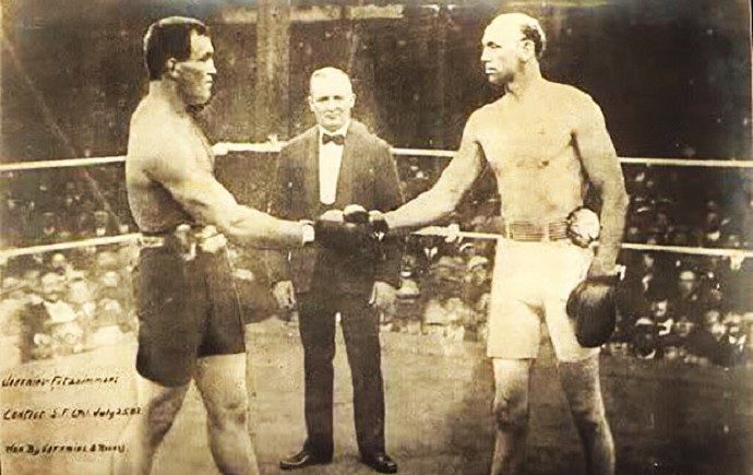 July 25, 1902: Jeffries vs Fitzsimmons II