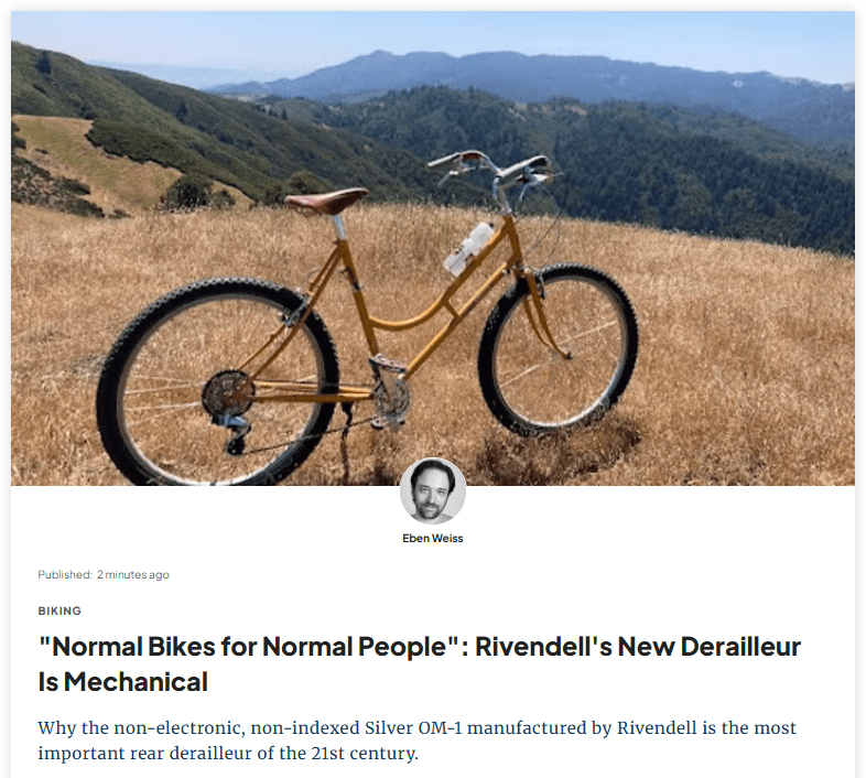 This Just In: New Outside Thingy About New Chain-Moving Thingy! This Just In: New Outside Thingy About New Chain-Moving Thingy!