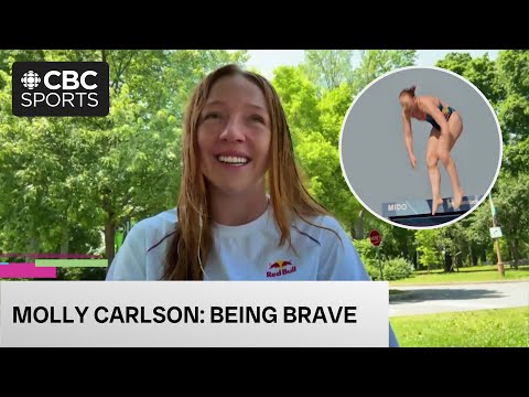 Cliff Diver Molly Carlson After Traumatic Slip During Red Bull Event | CBC Sports