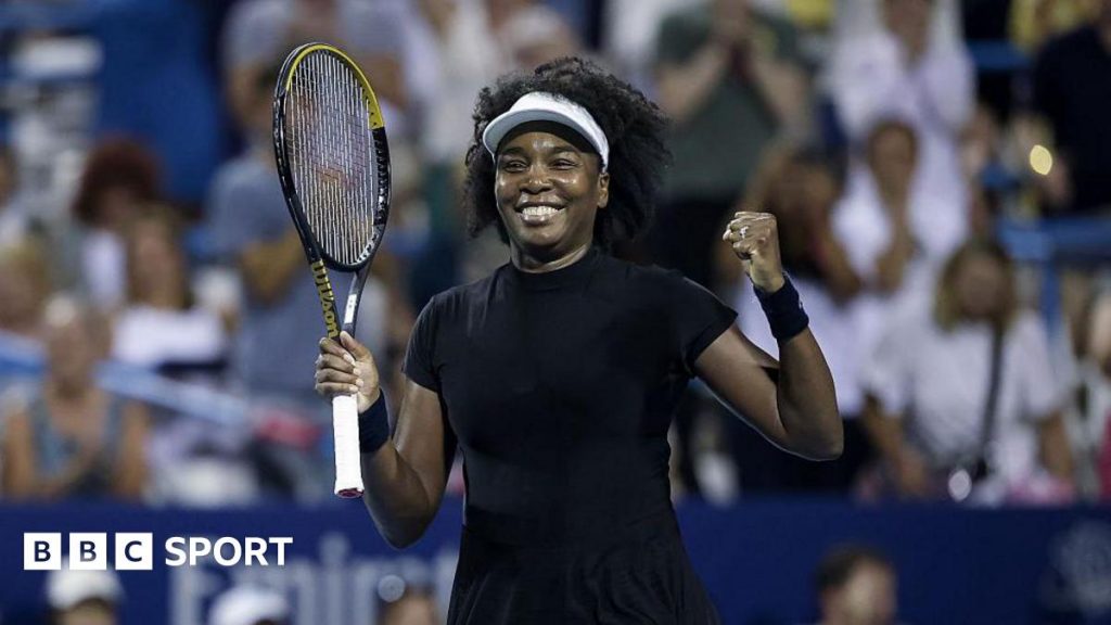 Venus Williams, 45, becomes oldest winner since Navratilova Venus Williams, 45, becomes oldest winner since Navratilova