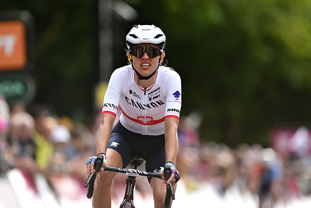‘I felt good but I’m kind of annoyed’ – Strong start to Tour de France Femmes title defence for Kasia Niewiadoma-Phinney but she wanted more