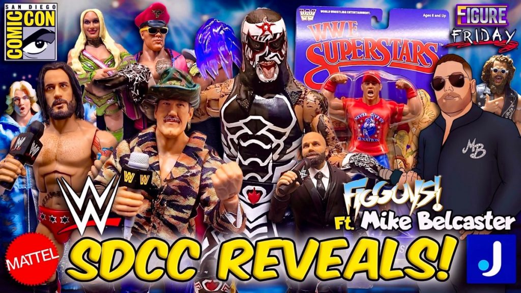 Watch! Figure Friday’s San Diego Comic-Con 2025 WWE & AEW Reveals