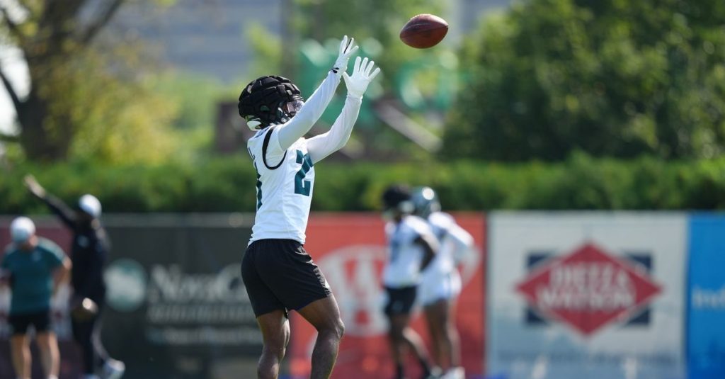 Eagles Training Camp Practice Notes: Quinyon Mitchell looks really good entering Year 2 Eagles Training Camp Practice Notes: Quinyon Mitchell looks really good entering Year 2