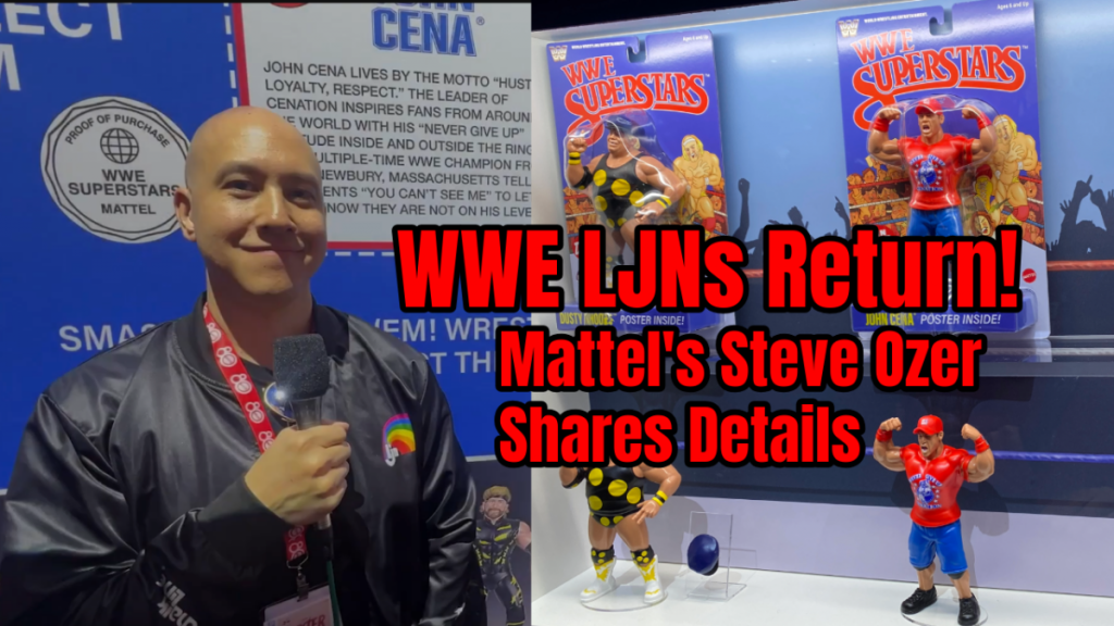 Watch! Mattel’s Steve Ozer on the Return of WWE LJNs at San Diego Comic-Con 2025 Watch! Mattel’s Steve Ozer on the Return of WWE LJNs at San Diego Comic-Con 2025