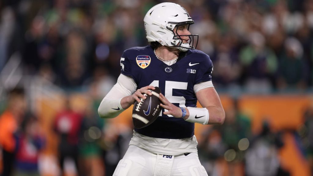 Drew Allar’s growth at the center of Penn State’s 2025 hopes