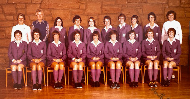 Scotland: 1975 Scotland Squad at the IFWHA Conference and Tournament