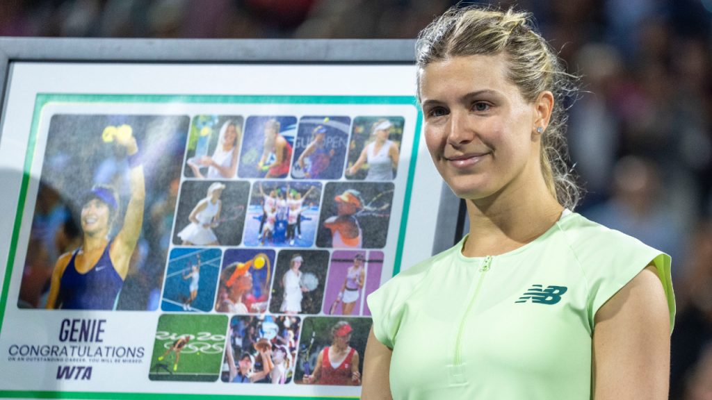 Canada’s Bouchard ends career with hard-fought loss at National Bank Open