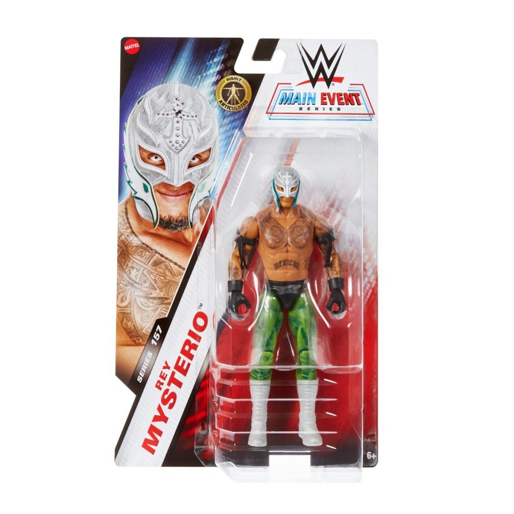 Available Now: WWE Main Event 157 Rey Mysterio on Amazon