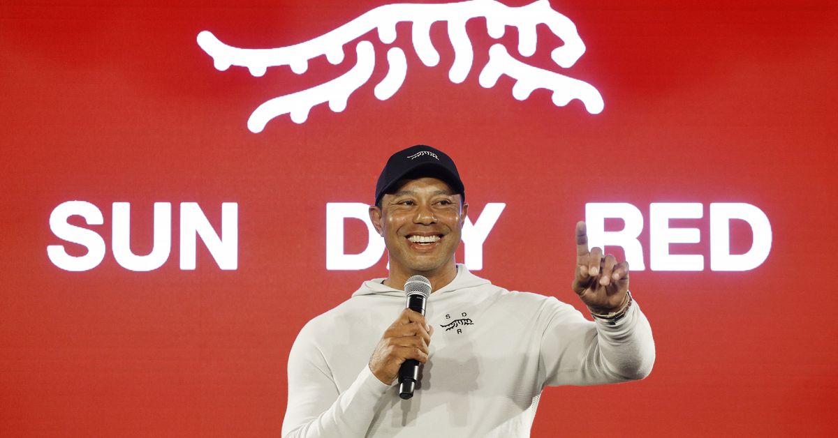 Tiger Woods unveils Sun Day Red apparel line alongside Taylormade Golf