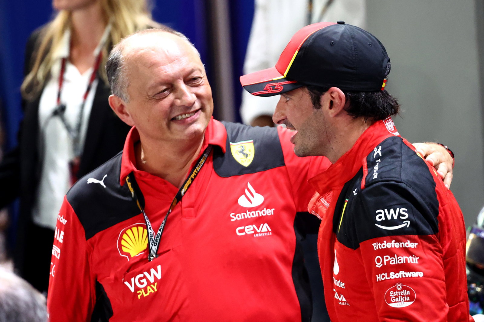 Fred Vasseur explains 'not easy' call with Carlos Sainz: 'One of most difficult was Toto Wolff!'