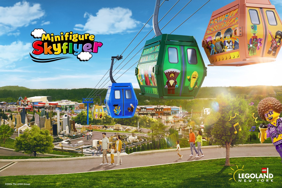 Legoland New York Announces Minifigure Skyflyer Gondola