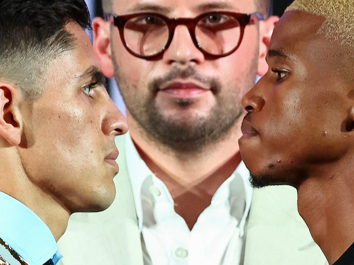 Photos: Adrian Curiel, Sivenathi Nontshinga – Face To Face at Final Presser