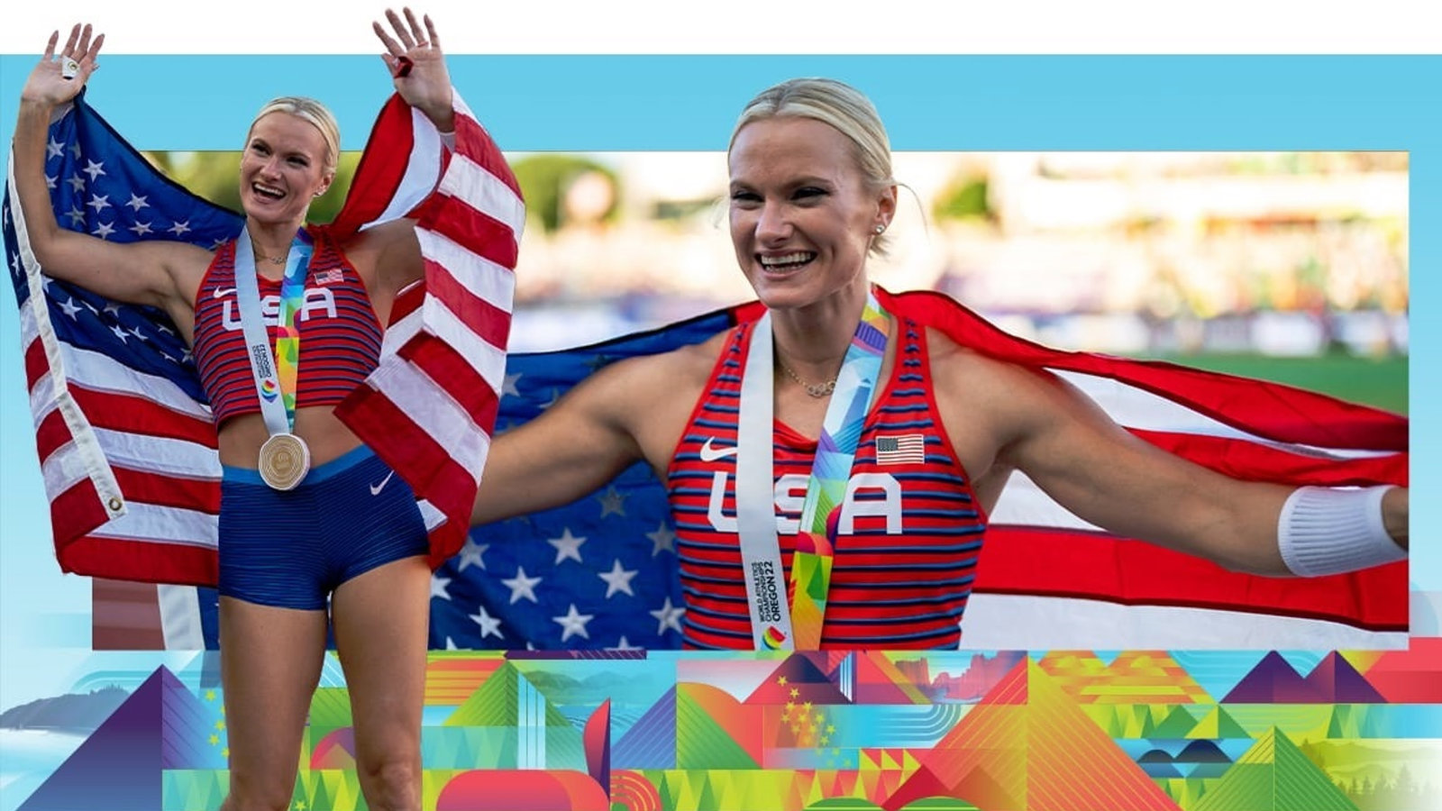 Tata Mumbai Marathon 2024 Featuring World Champion Pole Vaulter Katie Moon