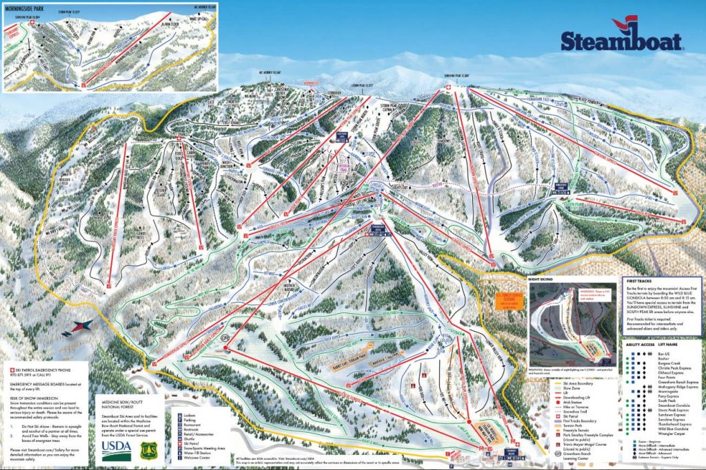 Steamboat Trail Map Breakdown: The Best Runs, Lifts, and Lodges