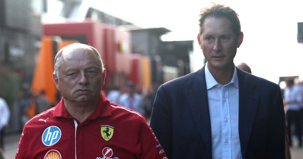 Ferrari chairman John Elkann makes 'important' demand of F1 team amid Lewis Hamilton woe Ferrari chairman John Elkann makes 'important' demand of F1 team amid Lewis Hamilton woe