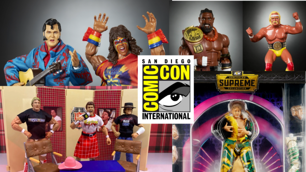 ICYMI: San Diego Comic-Con Pre-Order Recap: AEW, WWE, Big Rubber Guys