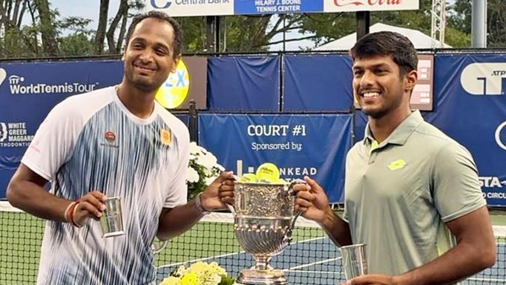Anirudh Chandrasekar and Ramkumar Ramanathan win Lexington Challenger