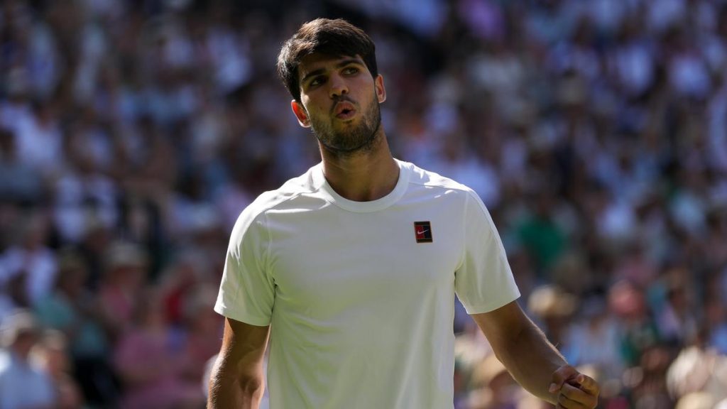 Carlos Alcaraz beats Taylor Fritz to reach third successive Wimbledon final