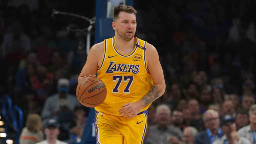 Lakers sign Luka Doncic to three-year, 5M contract extension