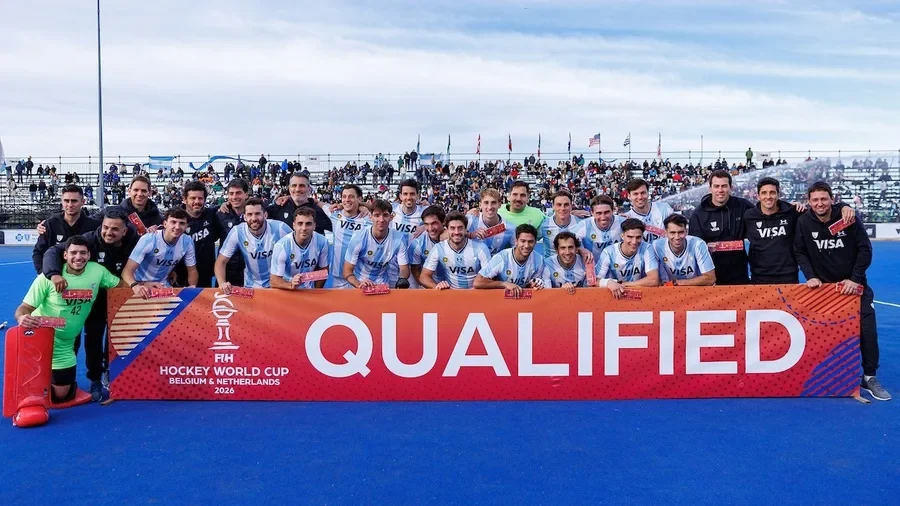 AHF:  Argentina men secure FIH Hockey World Cup 2026 qualification