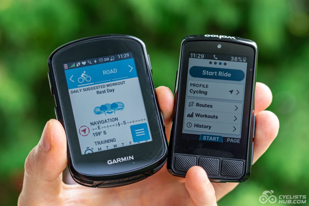 Garmin Edge 540 vs. Wahoo ELEMNT BOLT 3: Which One to Choose?