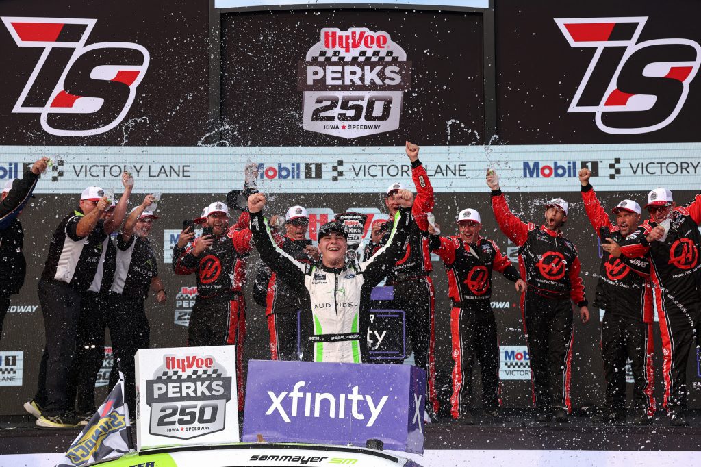 RECAP: Late Surge Lifts Sam Mayer to a Repeat NASCAR Xfinity Series Victory at Iowa RECAP: Late Surge Lifts Sam Mayer to a Repeat NASCAR Xfinity Series Victory at Iowa