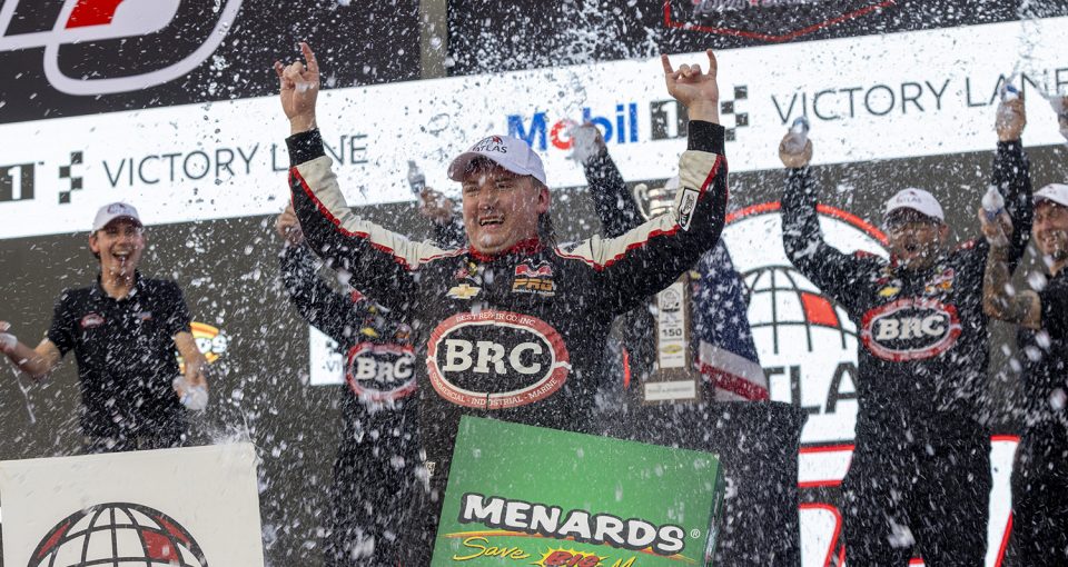 RECAP: Brenden Queen Gets an ARCA Short Track Breaksthrough with a Victory at Iowa