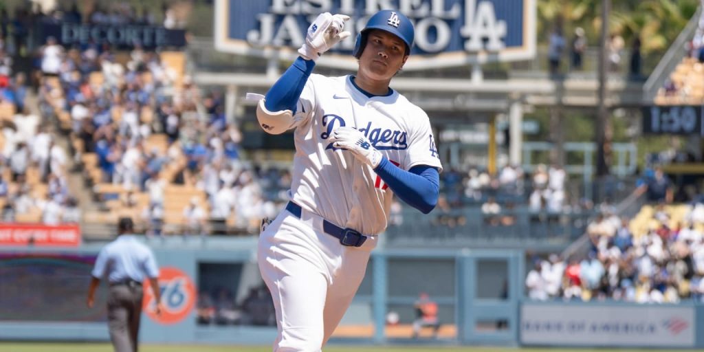 Ohtani's 1,000th career hit is a 110-mph mammoth blast (as a pitcher!)