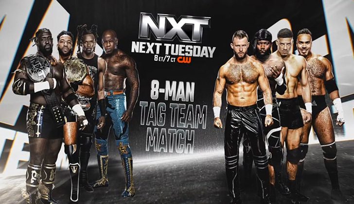 NXT Announces Explosive Eight-Man Tag Team Main Event Following DarkState Ambush