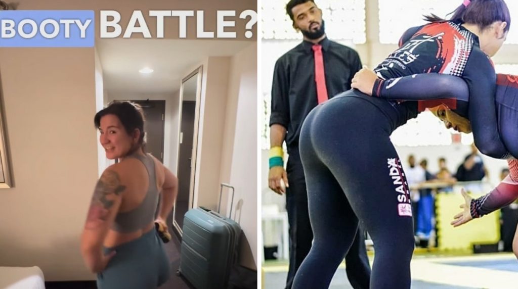 Ailin Perez asks if Norma Dumont is “scared of a booty battle?”