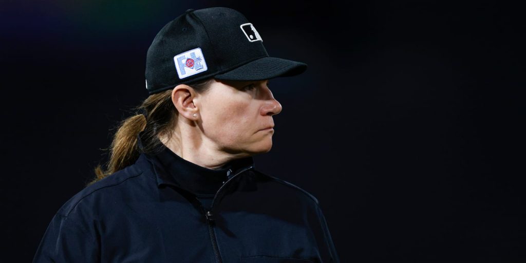 Set to become 1st female MLB umpire, Pawol represents beacon of hope and progress Set to become 1st female MLB umpire, Pawol represents beacon of hope and progress