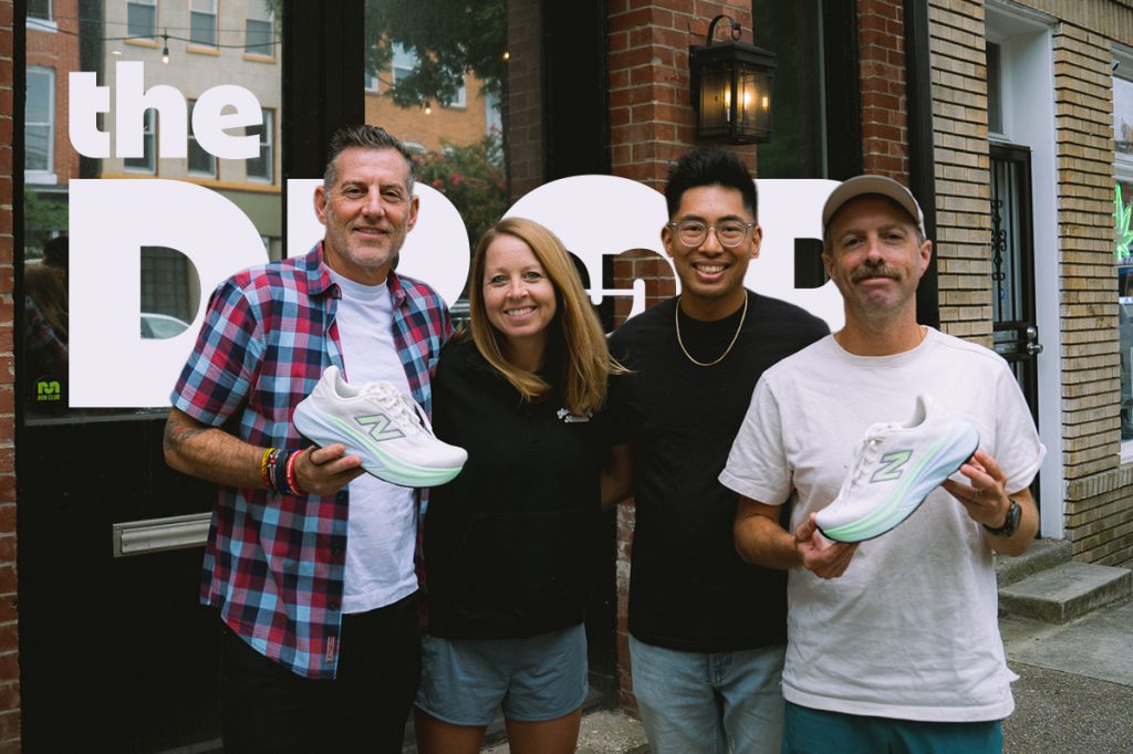 E382 | New Balance Fresh Foam More V6, Ostrich Racing, Lightning Strikes