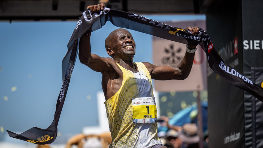 2025 Sierre-Zinal Results: Philemon Kiriago and Joyline Chepngeno Win in Kenyan Sweep