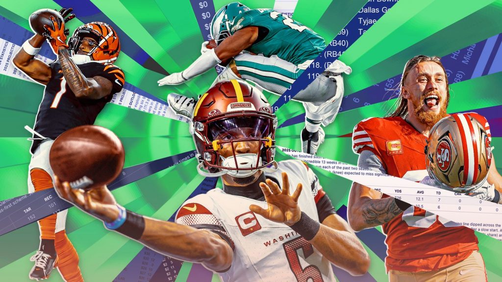 🏈 Fantasy Draft Guide: Rankings, mock, analysis 🏈 Fantasy Draft Guide: Rankings, mock, analysis