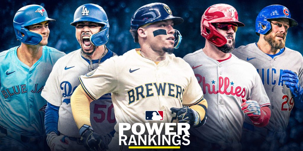 Dodgers rise to No. 2 in Power Rankings Dodgers rise to No. 2 in Power Rankings